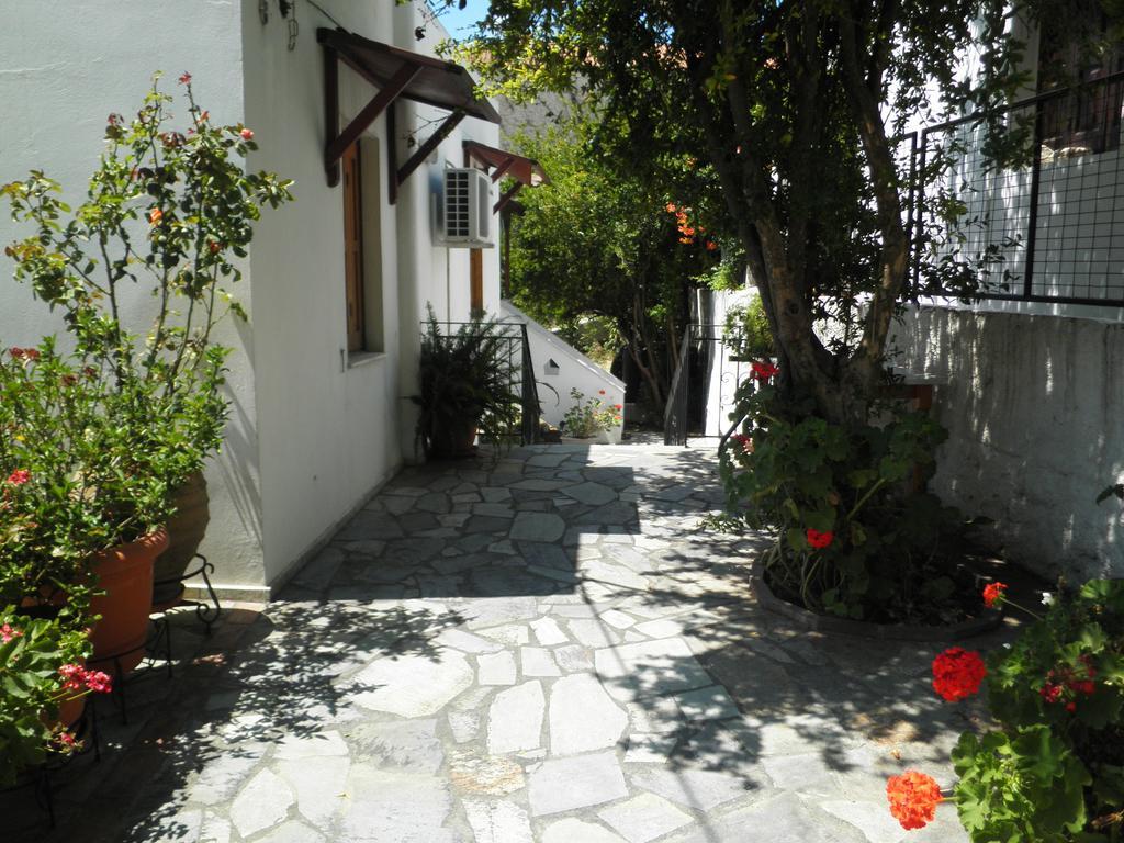 Mavrikou Helen Apartments Скирос Стая снимка